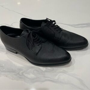 Zara Men's Derby Style Smart Shoes in Black, Size 43 US 10